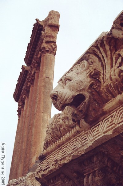 Temple of Jupiter, fallen and standing